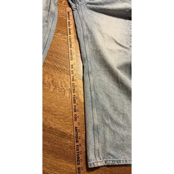 We The Free Blue Denim Deep Trance Sweet Dreams Dropped Boyfriend Jeans 28 - Picture 5 of 11